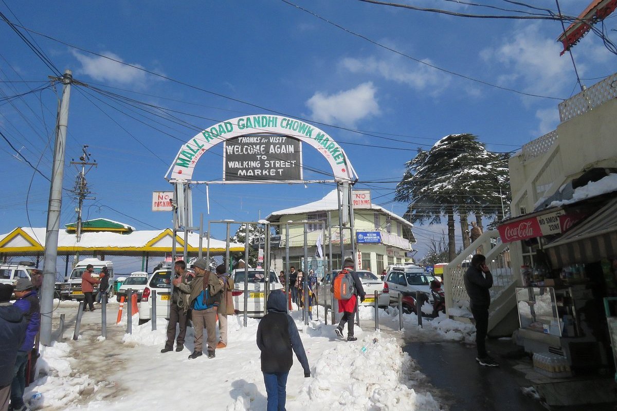 Mall road dalhousie